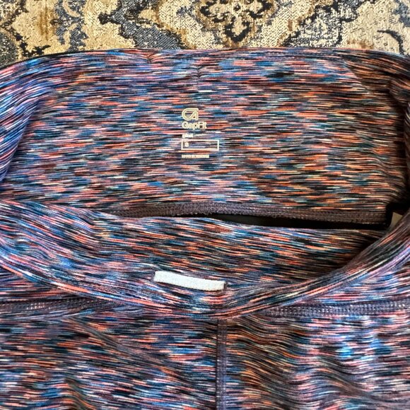 GapFit Blackout Technology gFast Spacedye High Rise Leggings Size Small - Picture 4 of 5